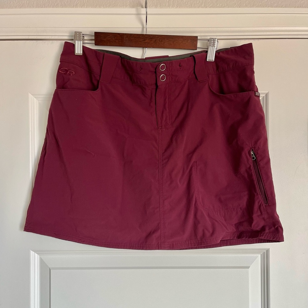 Outdoor Research Women's Skirt in Burgundy